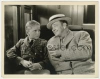 3h697 O'SHAUGHNESSY'S BOY 8x10 still 1935 Wallace Beery offers food to uniformed Jackie Cooper!