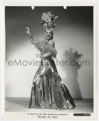 3h878 THAT NIGHT IN RIO 8.25x10 still 1941 portrait of Carmen Miranda wearing her trademark hat!