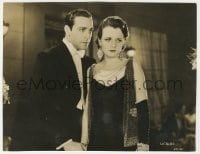 3h952 WHITE SHOULDERS 7.25x9.25 still 1931 close up of sexy Mary Astor & Ricardo Cortez in tux!