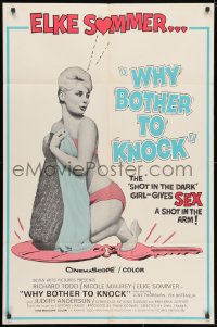 3j229 DON'T BOTHER TO KNOCK 1sh 1965 super sexy Elke Sommer in underwear, Why Bother to Knock?