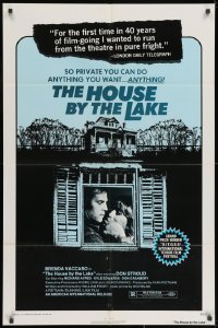 3j409 HOUSE BY THE LAKE 1sh 1977 Don Stroud, Brenda Vaccaro, so private you can do anything!