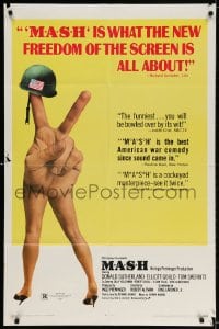 3j559 MASH 1sh 1970 Elliott Gould, Korean War classic directed by Robert Altman!