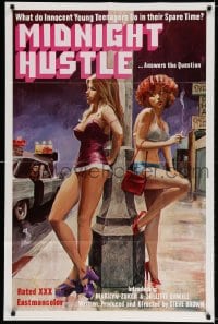 3j571 MIDNIGHT HUSTLE 1sh 1978 what innocent young teens do in their spare time, great art!