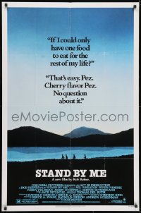 3j839 STAND BY ME 1sh 1986 Phoenix, Feldman, O'Connell, Wheaton, Sutherland, cherry Pez, rated!