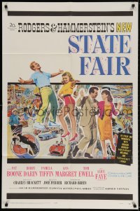 3j847 STATE FAIR 1sh 1962 Pat Boone, Ann-Margret, Rodgers & Hammerstein musical!