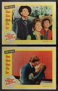 3k943 SECOND TIME AROUND 2 LCs 1961 Debbie Reynolds with Andy Griffith, Thelma Ritter