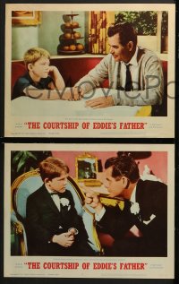 3k114 COURTSHIP OF EDDIE'S FATHER 8 LCs 1963 images of Ron Howard, Glenn Ford, Shirley Jones!