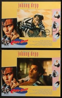 3k121 CRY-BABY 8 LCs 1990 directed by John Waters, Johnny Depp, Traci Lords, Ricki Lake, Amy Locane!
