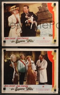 3k700 EMPEROR WALTZ 3 LCs 1948 great images of Bing Crosby & Joan Fontaine, Richard Haydn!