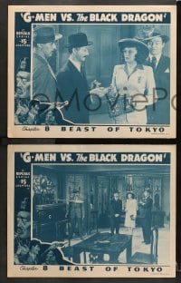3k571 G-MEN VS. THE BLACK DRAGON 5 chapter 8 LCs 1943 Cameron fights Yellow Peril, Beast of Tokyo!