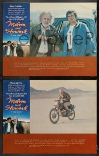 3k723 MELVIN & HOWARD 3 LCs 1980 Jason Robards, Mary Steenburgen, Jonathan Demme