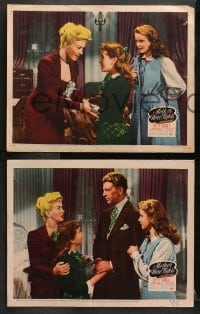 3k583 MOTHER WORE TIGHTS 5 LCs 1947 Betty Grable, Dan Dailey, Mona Freeman & Connie Marshall!