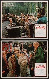 3k738 OLIVER 3 LCs R1972 Mark Lester in the title role, Ron Moody, Jack Wild, directed by Carol Reed