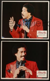 3k358 RICHARD PRYOR LIVE ON THE SUNSET STRIP 8 LCs 1982 great images of Richard Pryor on stage!