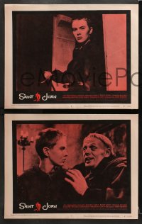 3k589 SAINT JOAN 5 LCs 1957 Jean Seberg as Joan of Arc, directed by Otto Preminger!