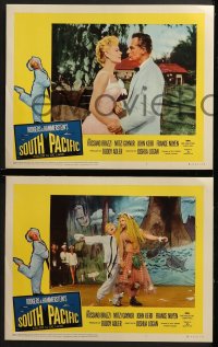 3k412 SOUTH PACIFIC 8 LCs R1964 Ray Walston, Mitzi Gaynor, Rodgers & Hammerstein musical!