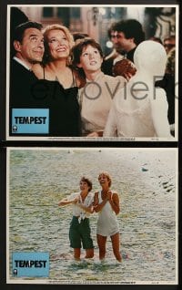 3k433 TEMPEST 8 LCs 1982 directed by Paul Mazursky, Susan Sarandon, Molly Ringwald!