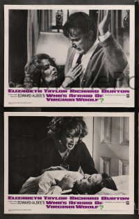 3k600 WHO'S AFRAID OF VIRGINIA WOOLF 5 LCs 1966 Elizabeth Taylor, Richard Burton, Mike Nichols