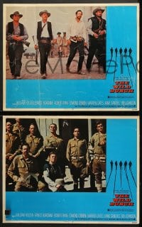 3k528 WILD BUNCH 7 LCs 1969 Sam Peckinpah cowboy classic, William Holden & Ernest Borgnine!