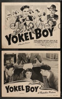 3k682 YOKEL BOY 4 LCs R1948 great images of Albert Dekker, Joan Davis, Eddie Foy Jr!