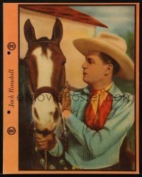 3m032 JACK RANDALL Dixie ice cream premium 1939 the cowboy star with Rusty the Wonder Horse!
