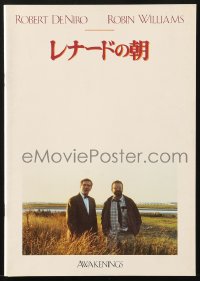3m435 AWAKENINGS Japanese program 1991 directed by Penny Marshall, Robert De Niro & Robin Williams!