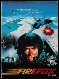 3m485 FIREFOX Japanese program 1982 C.D. de Mar art of the flying killing machine & Clint Eastwood!