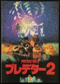 3m581 PREDATOR 2 Japanese program 1990 Danny Glover, Gary Busey, Bill Paxton, different images!