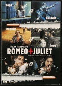 3m590 ROMEO & JULIET Japanese program 1997 Leonardo DiCaprio, Claire Danes, Shakespeare remake!