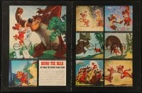 3m094 BONGO 2pg magazine ad 1947 Walt Disney bear cartoon from the story by Sinclair Lewis!