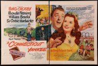 3m097 CONNECTICUT YANKEE IN KING ARTHUR'S COURT 2pg magazine ad 1949 Bing Crosby, Rhonda Fleming!