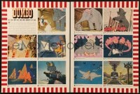 3m101 DUMBO 2pg magazine ad 1941 Walt Disney cartoon classic, different scenes from the movie!