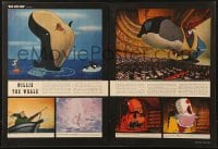 3m115 MAKE MINE MUSIC 2pg magazine ad 1946 Walt Disney full-length feature cartoon, Willie the Whale!