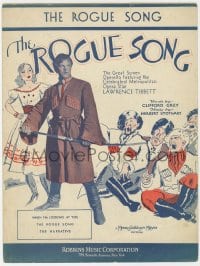 3m368 ROGUE SONG sheet music 1930 opera star Lawrence Tibett, Catherine Dale Owen, the title song!