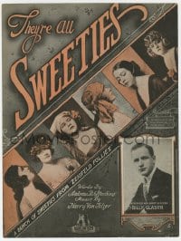 3m416 ZIEGFELD FOLLIES OF 1919 stage play sheet music 1919 They're All Sweeties!