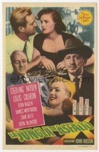 3m661 ASPHALT JUNGLE Spanish herald 1951 Marilyn Monroe, Sterling Hayden, John Huston, different!