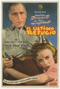 3m772 HIGH SIERRA Spanish herald 1947 Humphrey Bogart as Mad Dog Killer Roy Earle, sexy Ida Lupino!