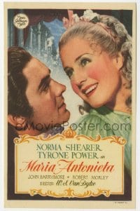 3m824 MARIE ANTOINETTE Spanish herald 1939 different image of pretty Norma Shearer & Tyrone Power!