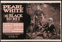 3m064 BLACK SECRET/DAWN 2 2pg trade ads 1919 Pearl White in greatest serial, printed on each side!