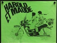 3m230 HAROLD & MAUDE French pressbook 1972 Ruth Gordon & Cort, Hal Ashby classic black comedy!