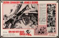 3m270 YOU ONLY LIVE TWICE French pressbook 1967 great images of Sean Connery as James Bond!