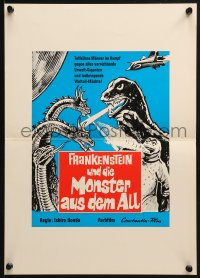 3m170 DESTROY ALL MONSTERS German pressbook 1971 Ishiro Honda's Kaiju Soshingeki, Godzilla, Ghidrah!