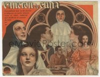 3m695 CRADLE SONG 4pg Spanish herald 1934 Dorothea Wieck grows up with nuns, different images!