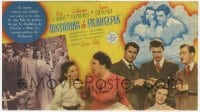3m882 PHILADELPHIA STORY 4pg Spanish herald 1944 Katharine Hepburn between Cary Grant & James Stewart!