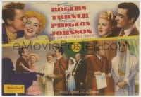 3m986 WEEK-END AT THE WALDORF 4pg Spanish herald 1948 Ginger Rogers, Lana Turner, Pidgeon, different!