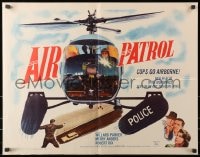 3p710 AIR PATROL 1/2sh 1962 helicopter police, Willard Parker, Merry Anders, Robert Dix