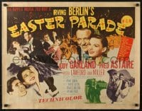 3p776 EASTER PARADE style B 1/2sh 1948 Judy Garland & dancing Fred Astaire, Irving Berlin musical!
