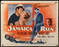 3p833 JAMAICA RUN 1/2sh 1953 Ray Milland, sexy Arlene Dahl & Wendell Corey in the Caribbean!