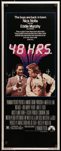 3p006 48 HRS. insert 1982 Nick Nolte is a cop who hates Eddie Murphy who is a convict!