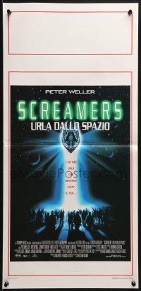 3p457 SCREAMERS Italian locandina 1996 sci-fi horror, the last scream you hear will be your own!